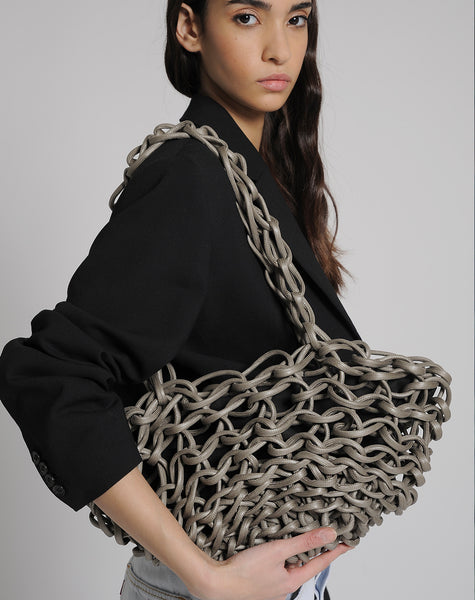 Jasmine bag waxed rope | shop.alienina.com