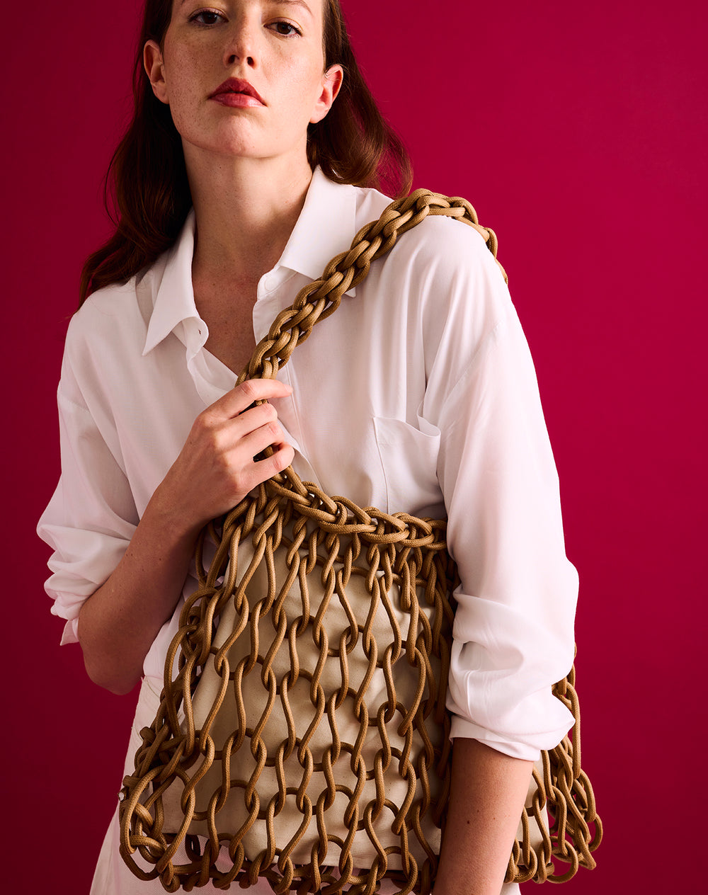 Agata bag waxed cotton | shop.alienina.com