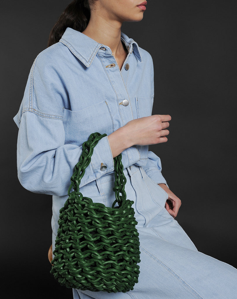 Bea bag waxed cotton rope