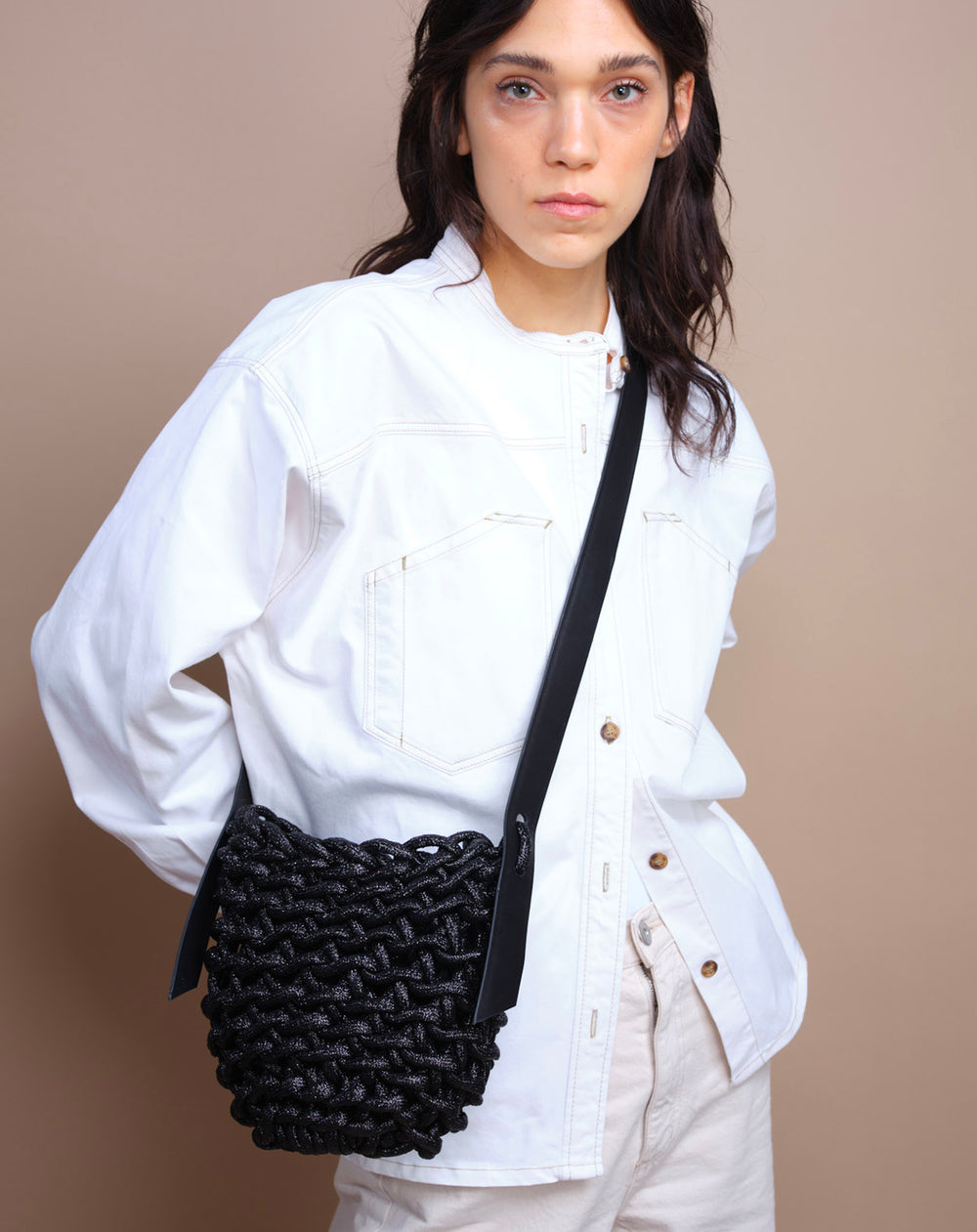 apolina ポシェット バッグ Dena bag | leather handle | shop.alienina.com