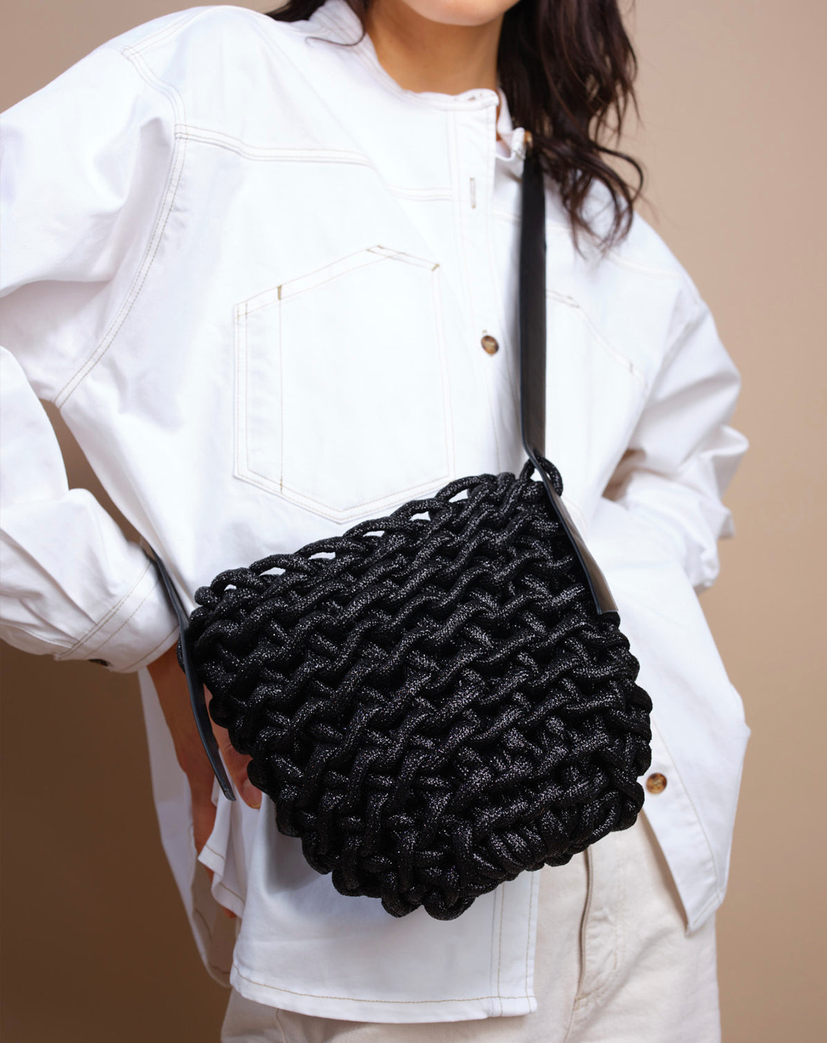 Dena bag | leather handle | shop.alienina.com