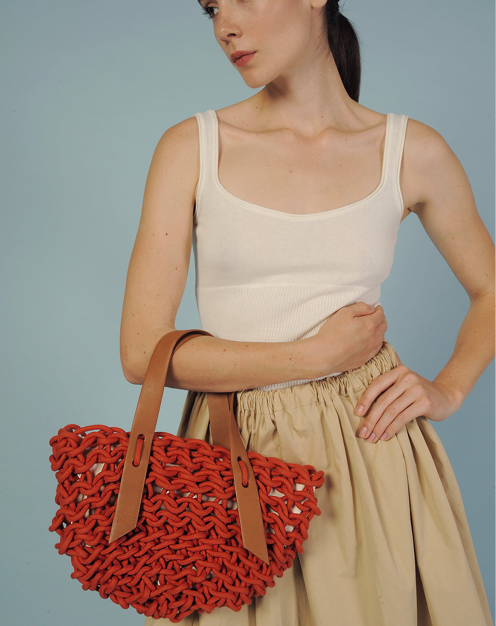 Diana leather handles | shop.alienina.com