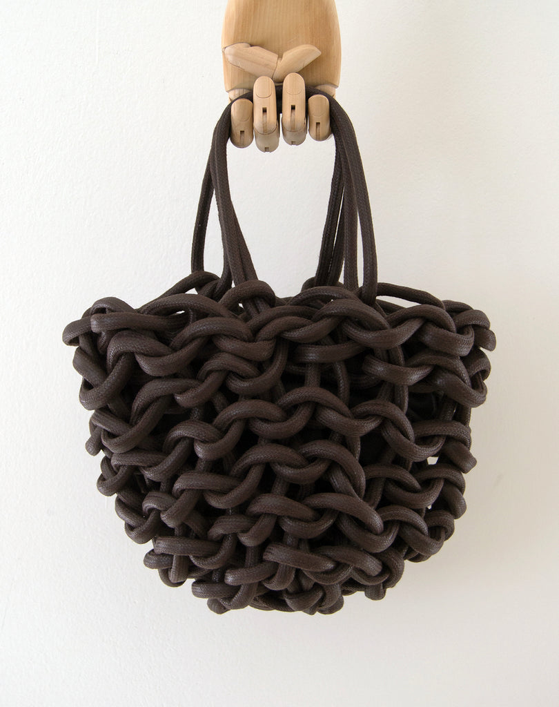 Julia bag waxed cotton rope