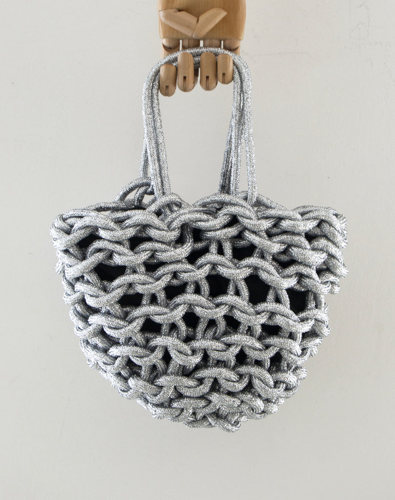 Julia bag waxed cotton rope