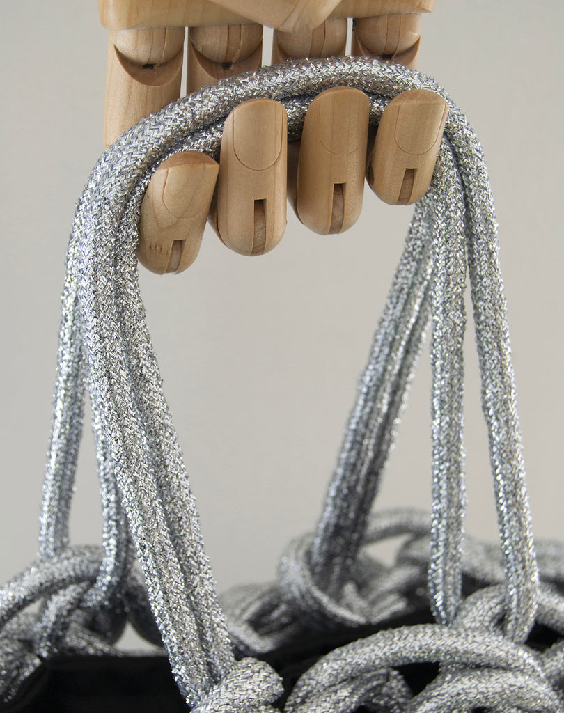 Julia bag waxed cotton rope