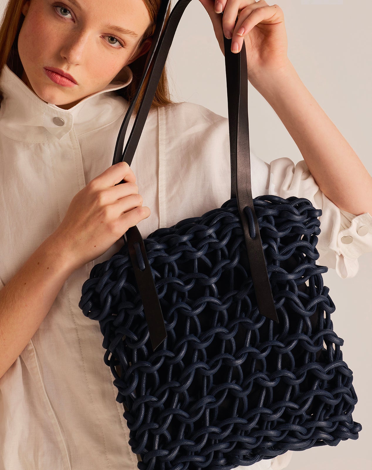 ★美品★アリエニーナ★ロープバッグ　アイボリー 楽天市場】alienina アリエニーナ JULIA BAG SS21 JB カラー4色 ロープ
