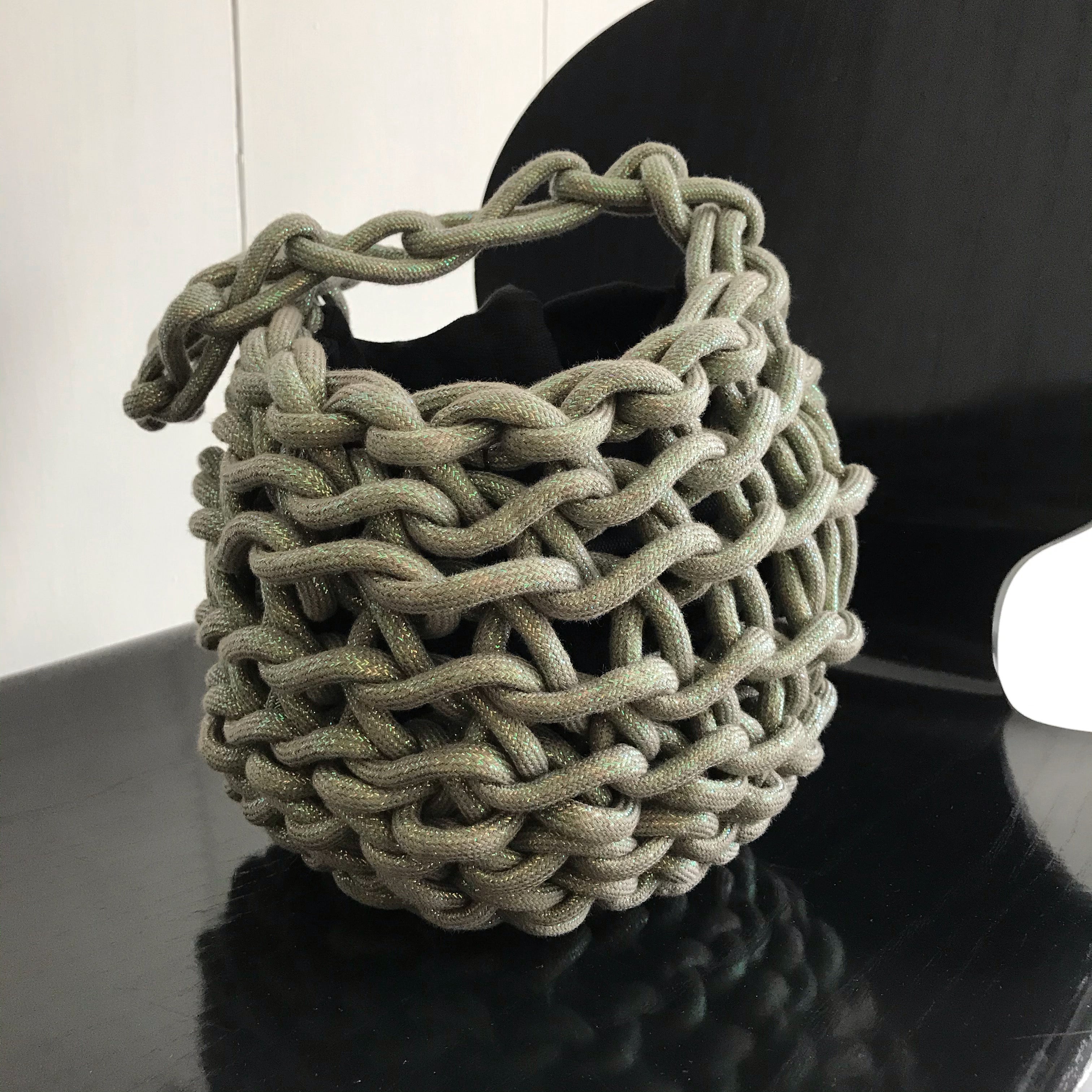 ランキングや新製品 Tina bag waxed cotton rope | shop.alienina.com バッグ