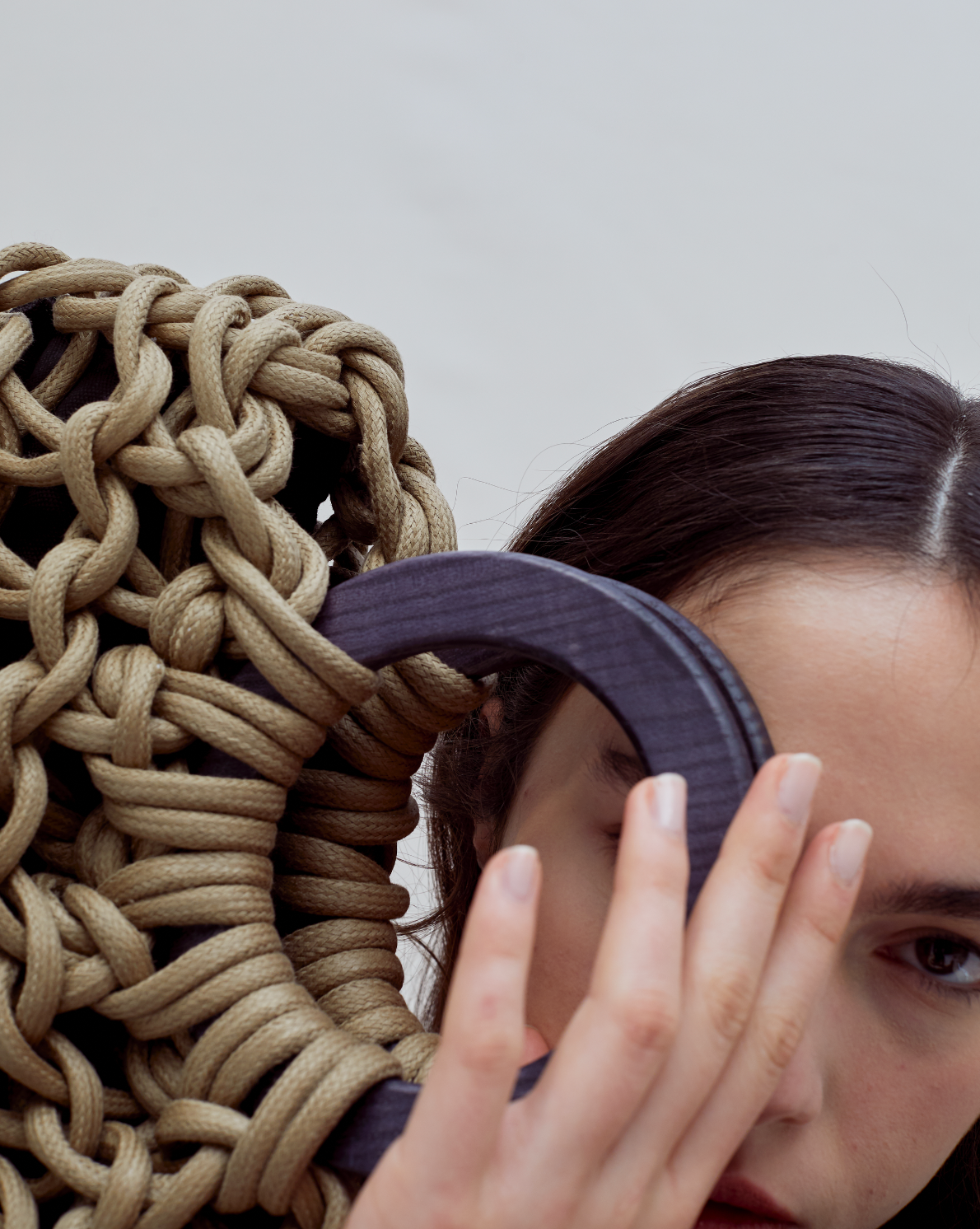 Hanna bag waxed rope | shop.alienina.com